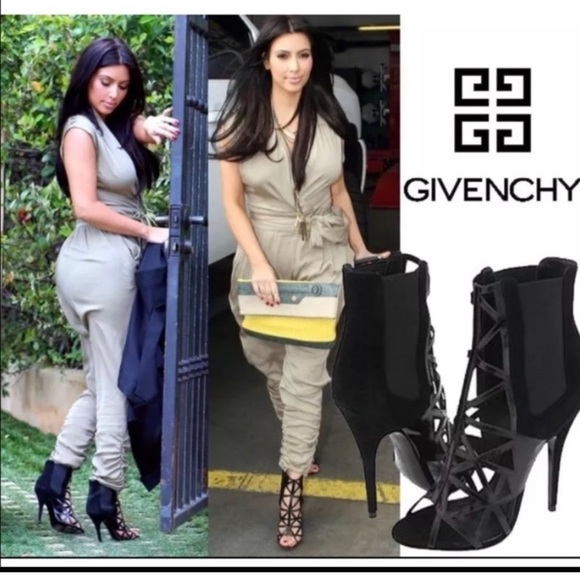 Givenchy Laser BirdCage Cut Out Ankle boot heels - Picture 4 of 15